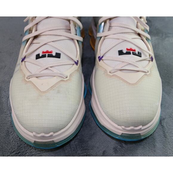 Nike LeBron 19 EP Lakers Cream Men\'s Size 12 Basketball Shoes Clean main image 5